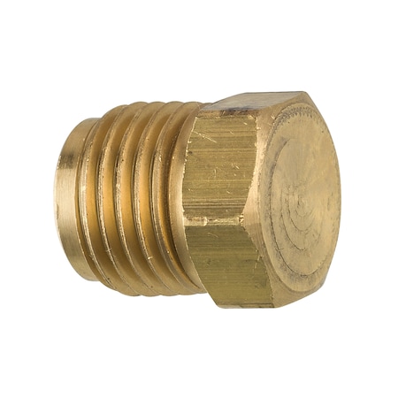 Ags Brass Plug, 5/16 Tube (1/2-20 Inverted), 1/bag BLF-63B